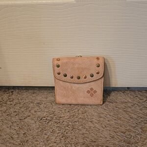 Patricia Nash Studded Beige Wallet